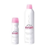 BUNDLE - EVIAN BRUMISATEUR NATURAL MINERAL WATER FACIAL SPRAY 50ML/300ML