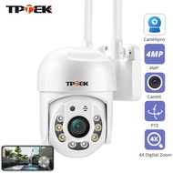 4mp 2k Ptz Ip Camera Wifi Video Security Surveillance Outdoor Indoor 2mp 1080p 4x Digital Zoom Speed