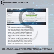 tko led lcd for a1706 a1708 macbook retina 13.3" 2016 2017 shop