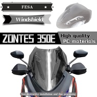 For zontes 350e 350E E350 350 E ZT350T-E ZT350E Motorcycle Accessories Windshield Sport Wind Viser V