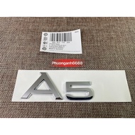 Audi A5 lettering stamp audi a5 logo audi a5