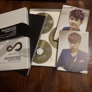Infinite INFINITIZE showcase DVD + Photobook 連 聖圭 Sungkyu Hoya 5R postcard