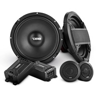 DS18 S65C SELECT 6.5" 2-Way Component Speaker Set 200 Watts 4-Ohm, Grill Included, Pair - 6.5" Door 