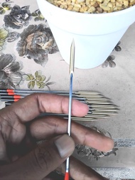 Mata paser kuningan 4mm panjang 12cm isi 10cm