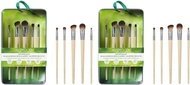 EcoTools Daily Defined Eye Brush Kitแปรงแต่งหน้าสำหรับของเหลวผงและครีมอายแชโดว์และอายไลเนอร์แอพลิเคช