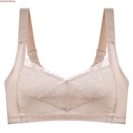 Large size Thin gather bra, deep v tube top bra, adjustable bra, full cup no wire 34BC-44DE
