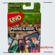 Minecraft style UNO card deck, guaranteed high quality and convenient