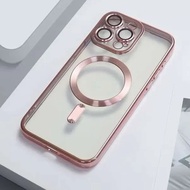 For Iphone (1) Magnetic Case Clear 7 8 SE2020 7+ 8+ X Xs XR XSMAX 11 11pro 11promax 12 12pro 12proma