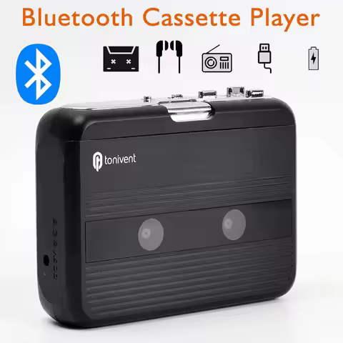 Cassette Player Bluetooth Walkman Cassette Player Support Bluetooth Input/output/FM Radio