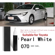 touch-up pen Suitable for Toyota Paint repair for scratch  Pearl White 070 Super white 040 Platinum 