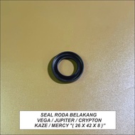 Rear Wheel Seal Vega Jupiter Crypton Kaze Mercy "(26 X 42 X 8 )"