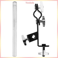 Yoo Cowbell Stand Cowbell Holder Clip Cowbell Clip Mounting Clamp Hoop Mounted Cowbell Clamp Adjusta