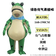 MANXIANG | Funny Adult Inflatable Frog Costume