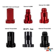 [AuraGesh] Corrosion Resistant   Qui Connector Adapter M16x1.5/2 G3/8 External for Disposable Paint 