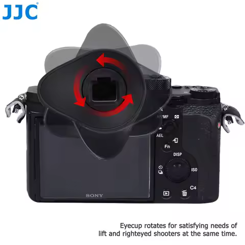 JJC Camera Eyecup Viewfinder Eyepiece for Sony A7III, A7II, A7, A7R IV, A7R III, A7R II, A7R, A7S II