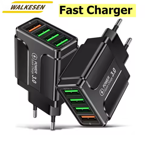 20W Multi ports USB Charger Fast Charging Charger Quick Charger 3.0 For Samsung Galaxy S23 S22 Ultra