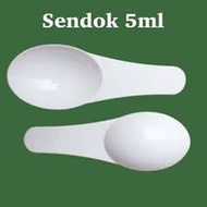 Medicine Measuring Spoon 2.5ml - 5ml syrup spoon contains 5 pcs
