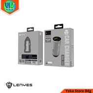 CAR CHARGER LENYES CA856 CA-856 DUAL PORT USB 2.4A HIGH QUALITY CAR CHARGER