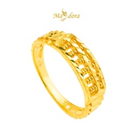 MASDORA 916 Gold Ring Rings Cincin Emas ~ Elegant Abacus Sempua - L (EMAS 916/22K)