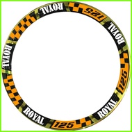 ⏌ ┇ ✴ RUSI ROYAL 125 MAG STICKER GOOD FOR 2 MAGS