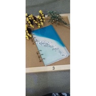 A5 size Resin notebook📒 Customized notebook