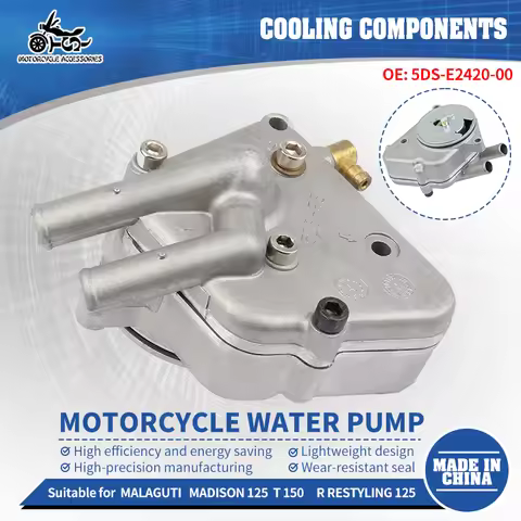 SJ 5DS-E2420-00 Motorcycle Accessories Water Pump Assembly Replacement Coolant Pump Repair For Malag
