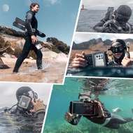 DIVEVOLK SeaTouch 4 Max手機潛水殼防水蘋果安卓深潛水下拍照殼