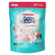 mikibobo 洗衣凝珠 日本品牌持久留香清香浓缩机洗留香珠洗衣液清洁洗衣SNK2 420g/袋 （约100粒）