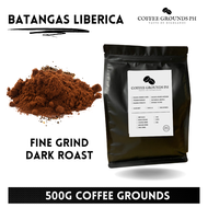 (Kapeng Barako) Batangas Liberica: Fine Ground 500g Dark Roast Coffee | For Espresso Machine