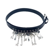 Punk Chain Belt Waist Chain Metal Design Accessories Trendy Men Women Dark jk Belt #G3. 13d #