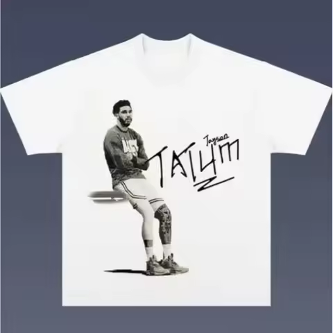 Jayson Tatum Vintage Tee, Jayson Tatum T-Shirt, Unisex Basketball Shirt, Hip Hop Graphic Tees, Mensw