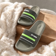 G-max Fashion Striped Women's Slides Comfortable Flat Sole Indoor Outdoor Slippers
