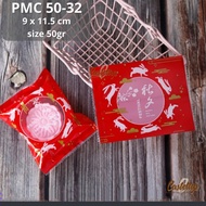 Plastic Mooncake 50gr PMC 50-32 Pia Cookies Nastar Mochi Snowskin