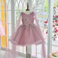 Children's Evening Dress*There Is A Shop On Ratchada. Try It Change Take Photo From The Actual Produ
