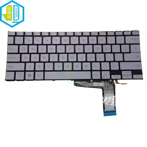 UK US Backlight Keyboard English For ASUS Vivobook 14 X1402 X1402ZA X1402Z Laptop Backlit Replacemen