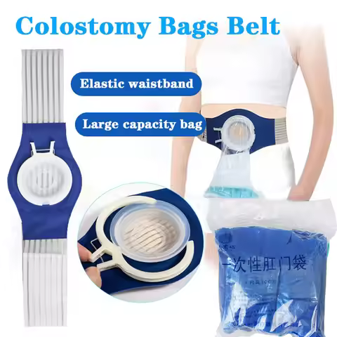 Colostomy Bags Belt Ostomy Belt Drainable Urostomy After Ileostomy Pouch Ostomy Bag