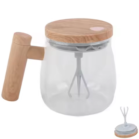 Fully Automatic Coffee Stirring Cup 400ml Electric Mixer Mug for Coffee Tea Milk Cocoa Self Stirring