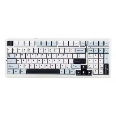EPOMAKER X AULA F99 98% Gasket-Mounted Wired/BT/2.4GHz Wireless NKRO Mechanical Keyboard North-facin