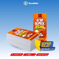 DL Brochure 1 Side or 1/3 A4 1 Side (Super Flash 3 Hours) Artpaper 120 gsm (9.9X21 cm)