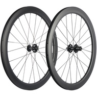 700C 50mm Disc Brake Carbon Wheels Road Bike Disc Brake Carbon Wheelset 25mm U Shape Clincher Bicycle Wheelset