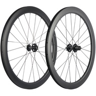 700C 50mm Disc Brake Carbon Wheels Road Bike Disc Brake Carbon Wheelset 25mm U Shape Clincher Bicycl