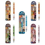 【鬼滅の刃限定版】日本uni鬼滅之刃限量版自動鉛筆鉛芯筆套裝✏️日本三菱360度旋轉Kuru Toga轉轉筆🎉鬼殺隊第一彈(共5支)🎉日本空運直送正貨