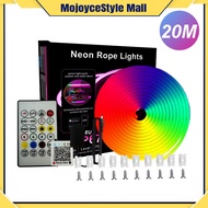 RGB Neon LED Strip IP67 Waterproof Flexible Neon Strip Light Bluetooth-compatible Music Sync LED Neo