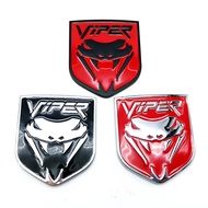 3D New VIPER Viper Car Sticker Shield Plate Car Logo Suitable for Expired Kuwei Kubo Renovation Meta