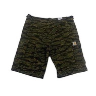 外國預訂 Carhartt 限量特別版 虎紋迷彩軍裝短褲