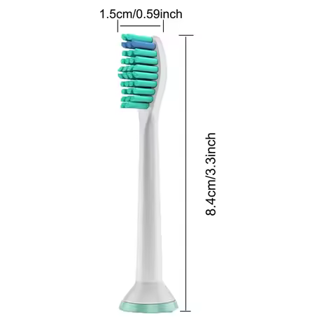 Replacement Toothbrush Heads Compatible with Philips Electric Brush Head 1100 2100 4100 4300 5100 53