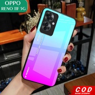 OPPO RENO 11F - Softcase Glass Kaca - Casing Hp OPPO RENO 11F - Case OPPO RENO 11F