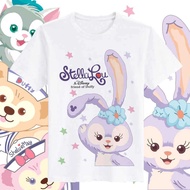 StellaLou Ballet Rabbit duffy Bear Stella Shirley Rose Short-Sleeved T-Shirt Top Clothes