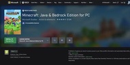 Minecraft: Java & Bedrock Edition for PC Xbox app