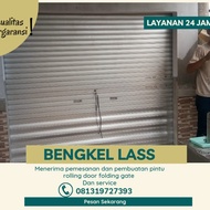 rolling door murah, pintu rolling door bekas, service rolling door.